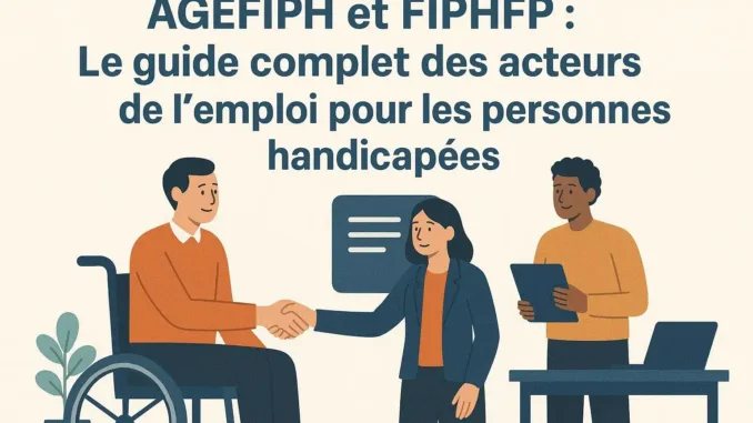 AGEFIPH et FIPHFP Le guide complet des acteurs de l&rsquo;emploi pour les personnes handicap&eacute;es