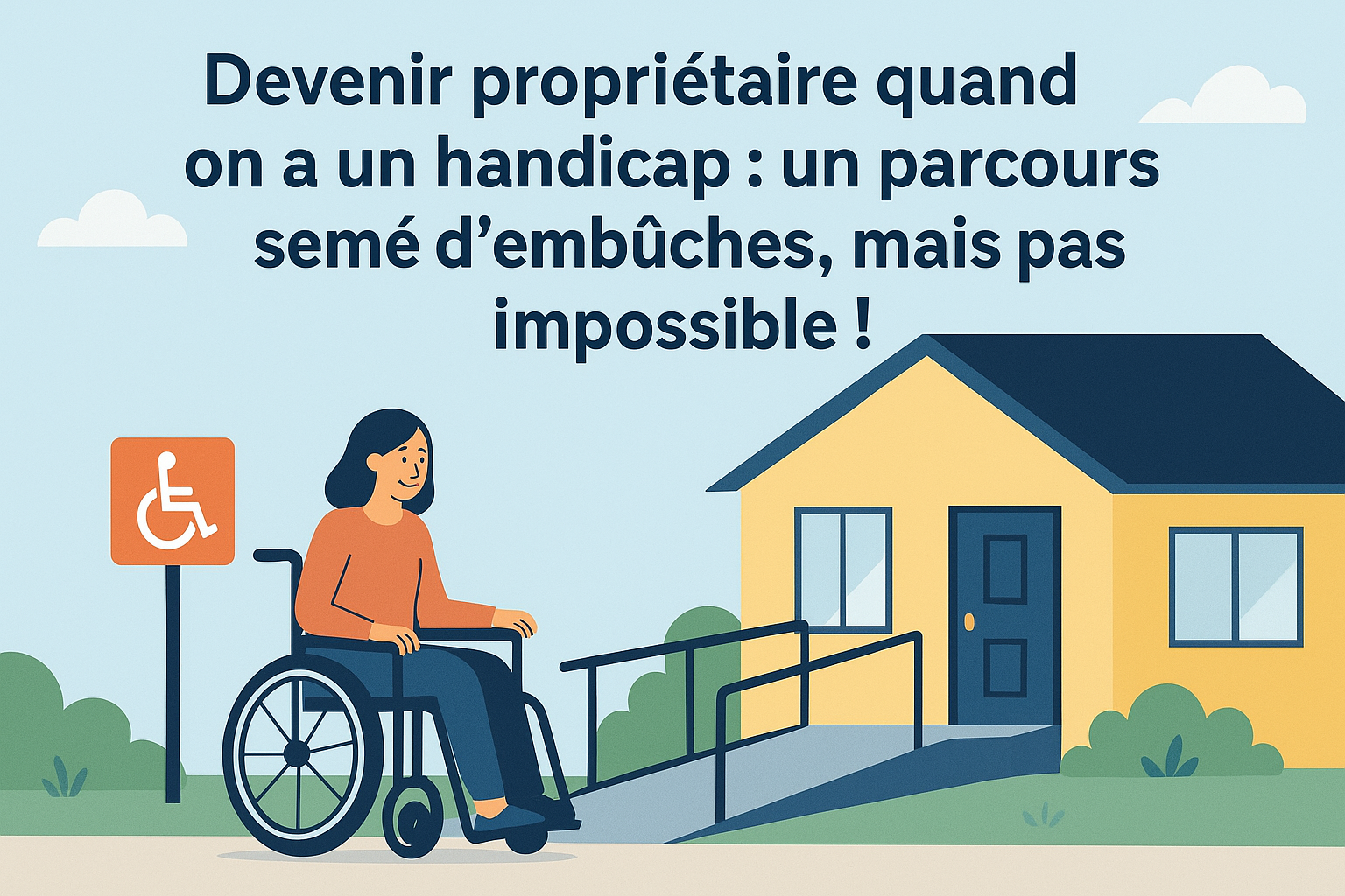 Devenir propri&eacute;taire quand on a un handicap