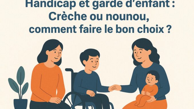Handicap et garde d'enfant Crèche ou nounou, comment faire le bon choix ? Handicap et garde d'enfant Crèche ou nounou, comment faire le bon choix ?