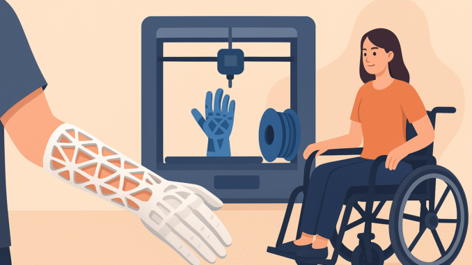 Impression 3D et handicap comment la technologie change la vie