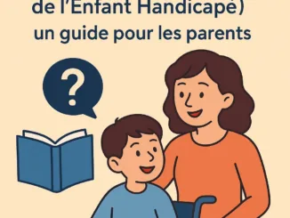 llustration de l&rsquo;AEEH, Allocation d&rsquo;&Eacute;ducation de l&rsquo;Enfant Handicap&eacute;, montrant les droits et aides pour les parents d&rsquo;enfants handicap&eacute;s