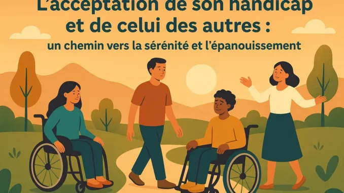 L'acceptation de son handicap et de celui des autres un chemin vers la s&eacute;r&eacute;nit&eacute; et l'&eacute;panouissement