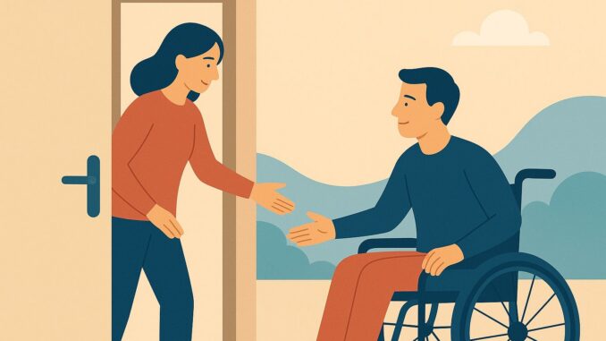 L’inclusion commence par des gestes simples tenir une porte, proposer de l’aide…