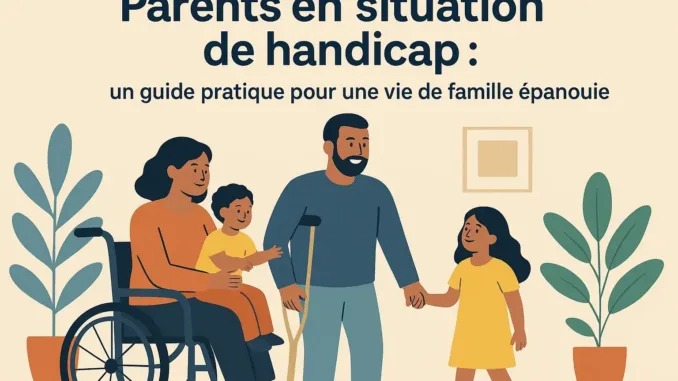 Parents en situation de handicap un guide pratique pour une vie de famille &eacute;panouie