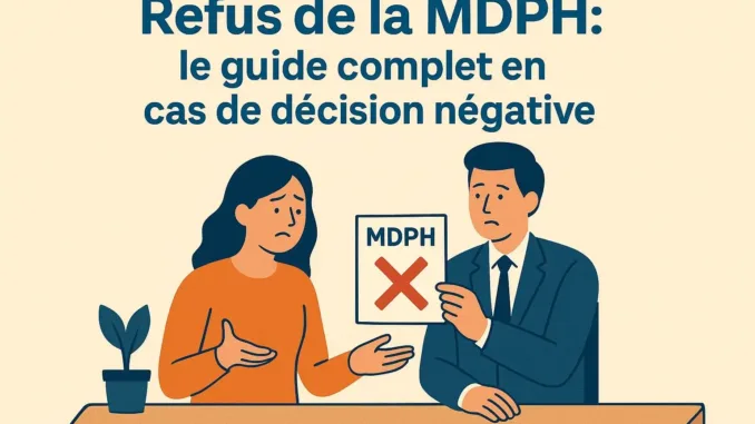 Refus de la MDPH: comprendre et agir face &agrave; une d&eacute;cision n&eacute;gative.
