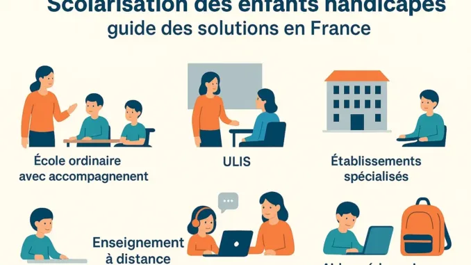 Scolarisation des enfants handicap&eacute;s guide des solutions en France