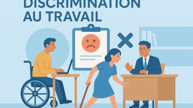 Discriminations au travail et &agrave; l&rsquo;embauche