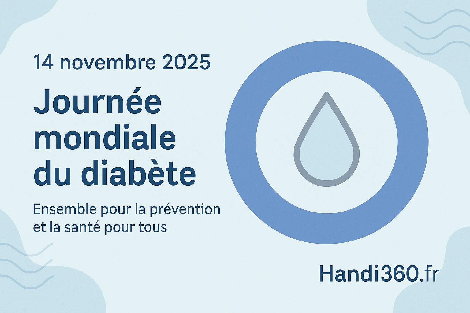 Journée mondiale du diabète – 14 novembre 2025 comprendre, prévenir et mieux vivre avec