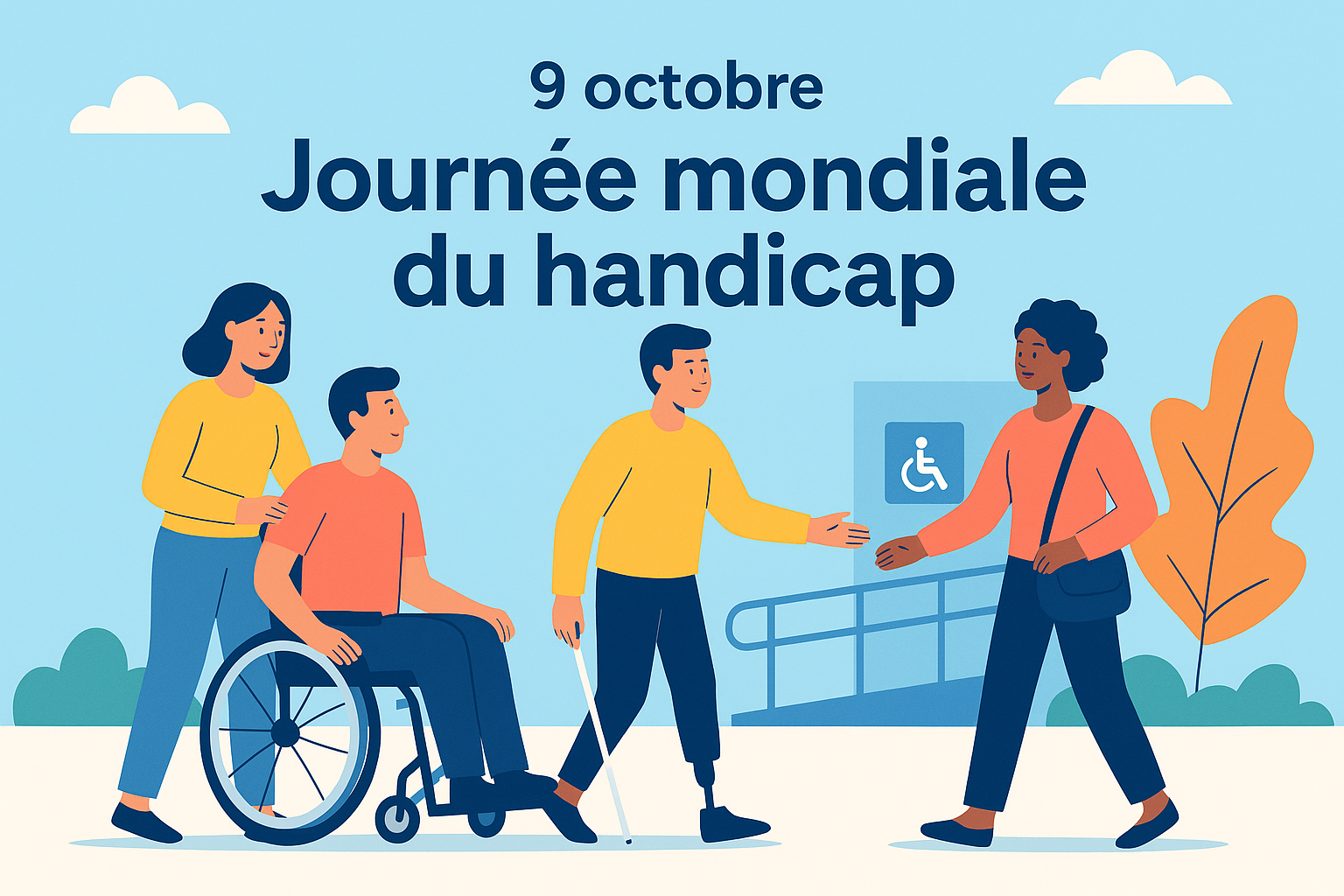 Journ&eacute;e mondiale du handicap 2025 9 octobre, pour l&rsquo;inclusion et l&rsquo;accessibilit&eacute;