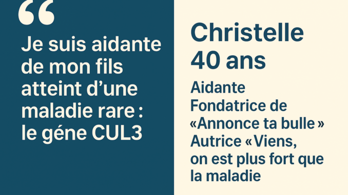 De l&rsquo;errance diagnostique &agrave; la cr&eacute;ation d&rsquo;un espace pour les proches le t&eacute;moignage de Christelle